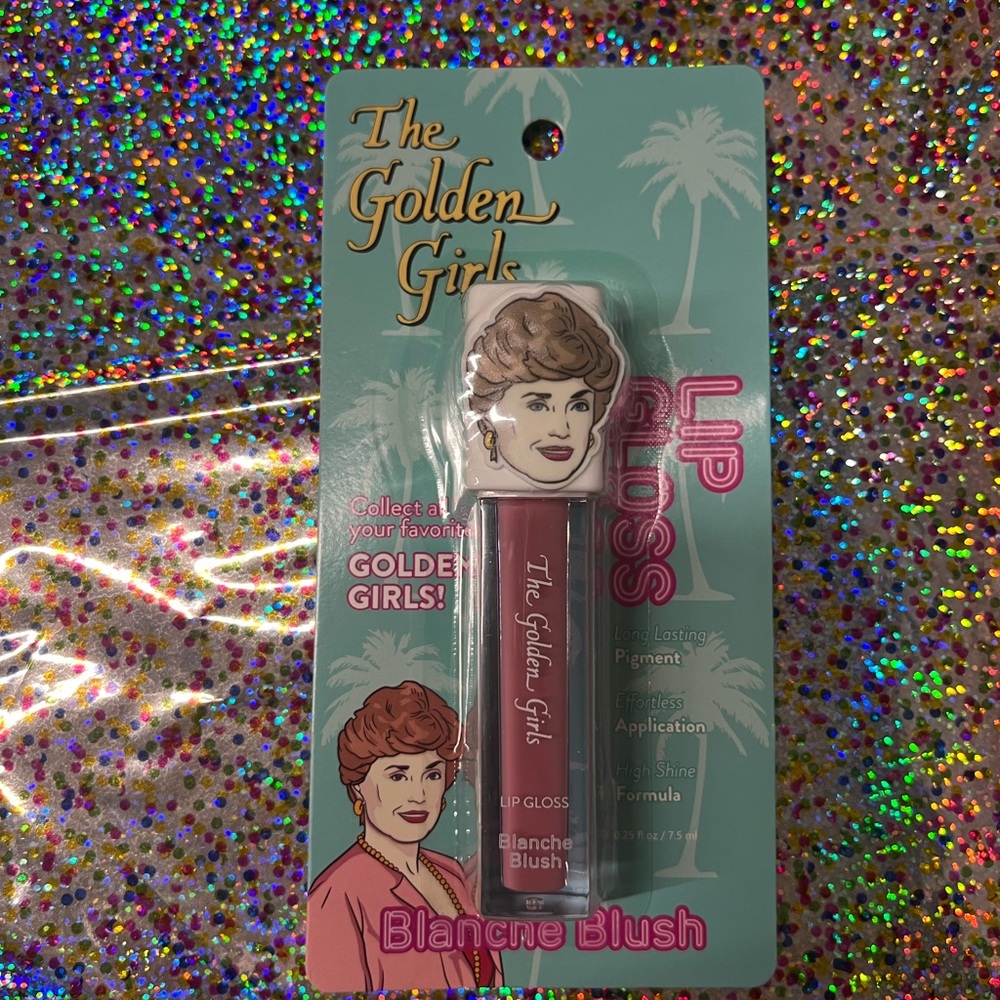 The Golden Girls Blanche Blush Lip Gloss - Pink